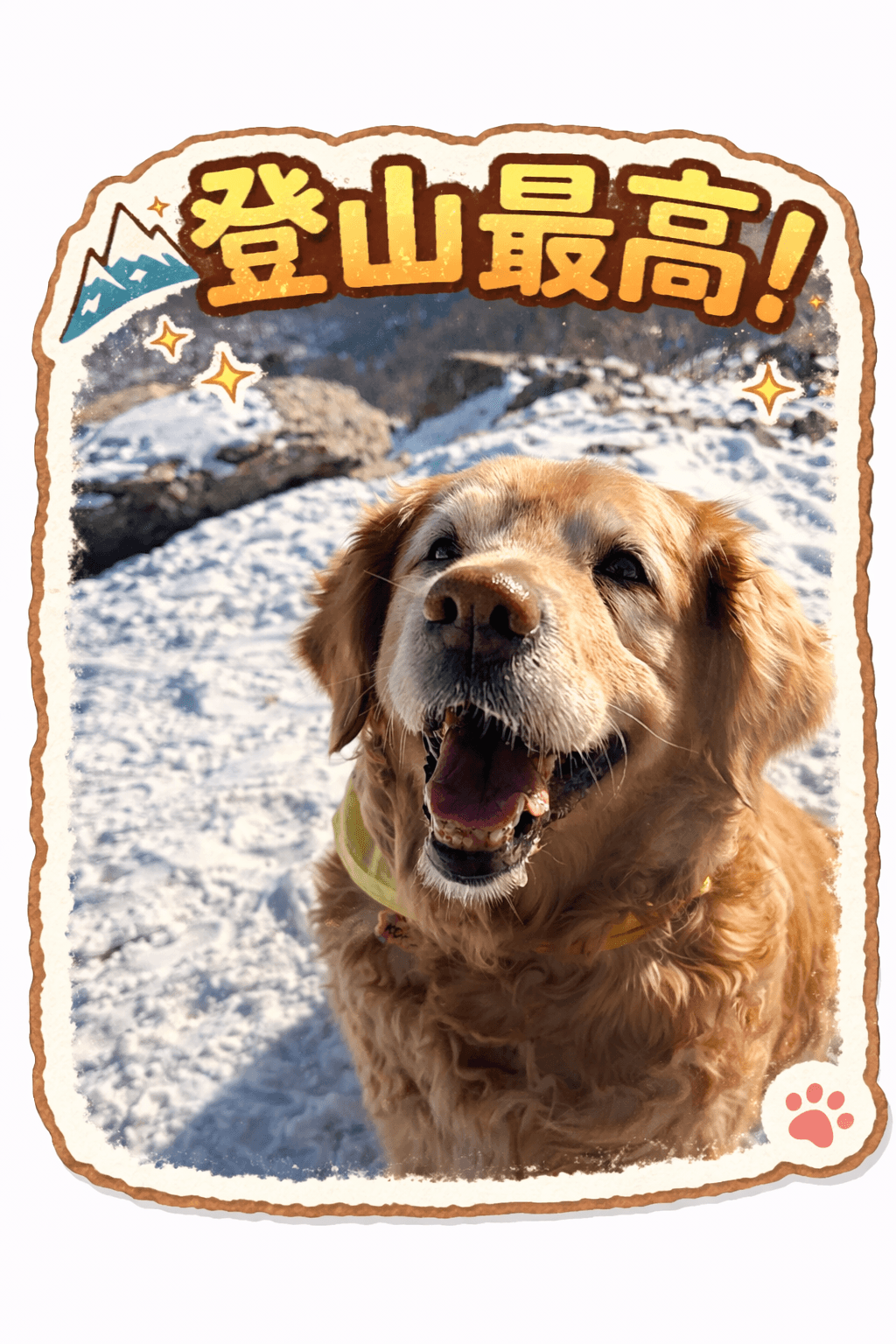 愛犬のスタンプ作成してみた